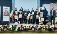 تقدیر از دکتر کریمی و تیم مرکز بهداشت غرب تهران در مراسم اختتامیه هفته سلامت منطقه ۲۱