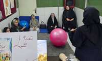 کارگاه آموزشی اصول مشاوره شیردهی در مرکز خدمات جامع سلامت سینا  تحت پوشش مرکز بهداشت غرب تهران برگزار شد .