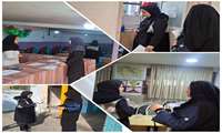 (بازدید مشترک بهداشت محیط و واحد بهبود تغذیه مرکز بهداشت غرب از مدارس منطقه ۹)