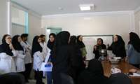 آموزش تهیه پنیر کم‌نمک برای بیماران دارای فشارخون،  در مرکز خدمات جامع سلامت والفجر برگزار شد.