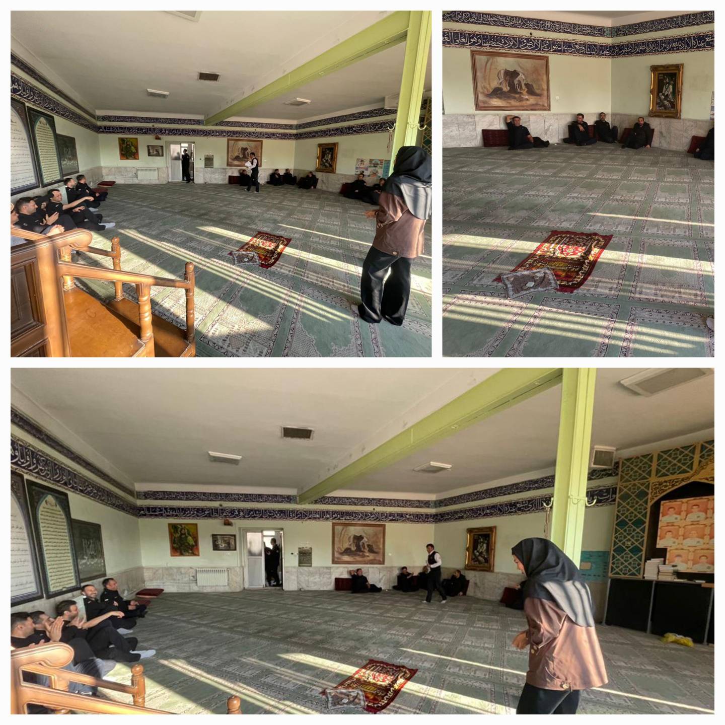 برگزاری جلسه آموزشی و تزریق واکسن آنفلوانزا در آتش‌نشانی حسن‌آباد