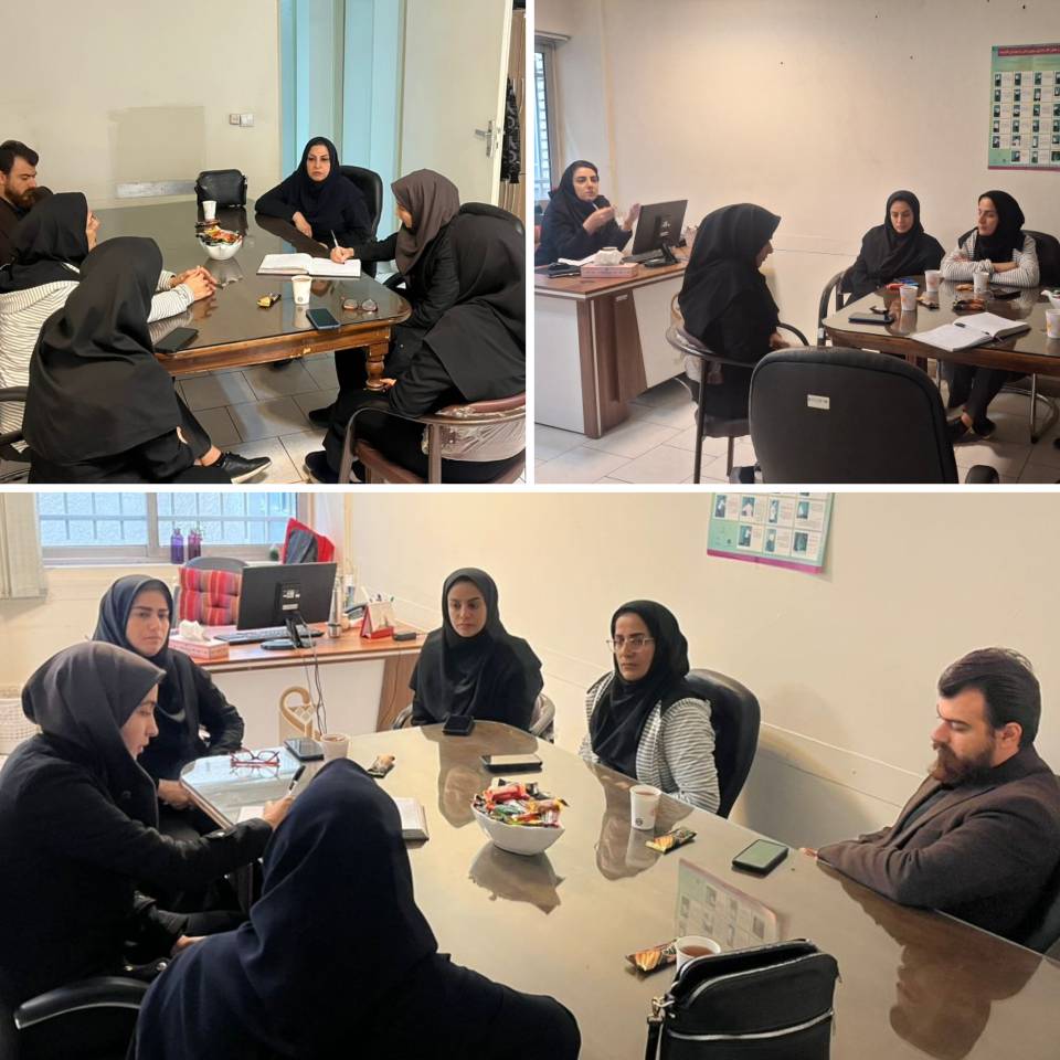 برگزاری جلسه هم‌اندیشی مرکز بهداشت غرب با اداره ورزش و جوانان جنوب غرب تهران 