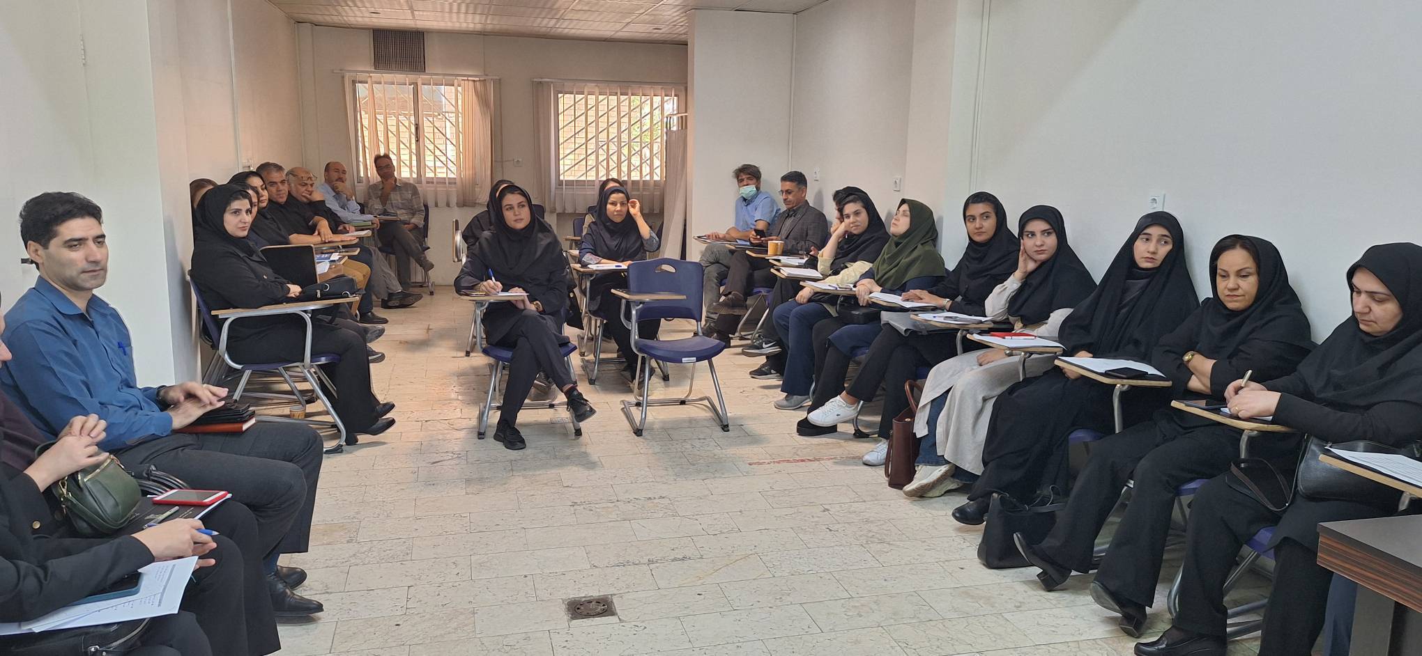 برگزاری پایش مدیریتی در مرکز خدمات جامع سلامت شهرک آزادی 